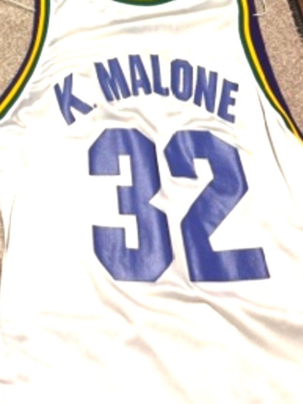 Original Champion Karl Malone Utah Jazz Jersey Size 44